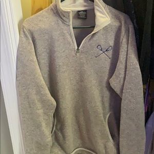 Lacrosse pull over fleece